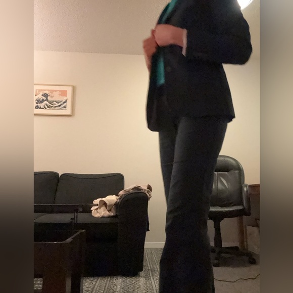 Banana republic women’s suit size 0 navy - Picture 2 of 8